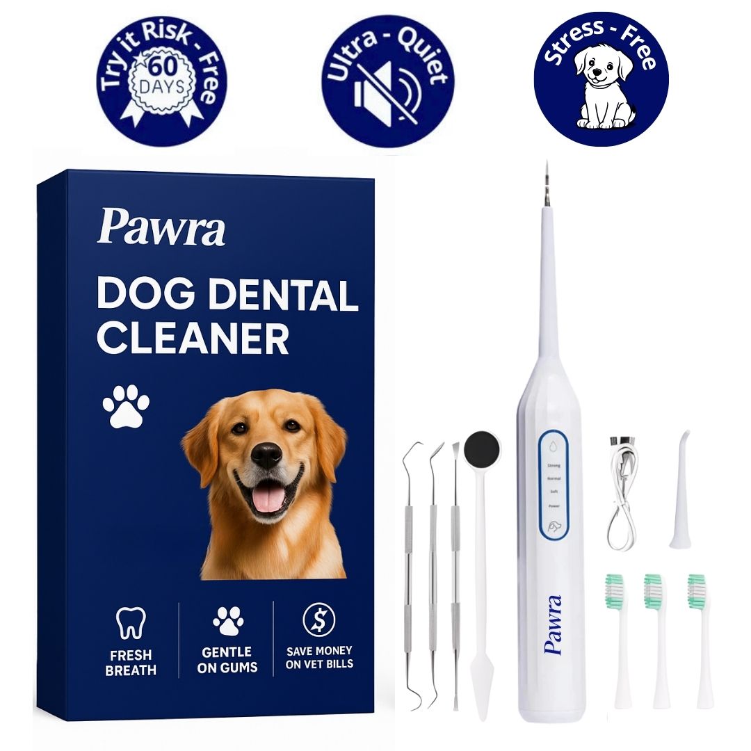 Pawra™ – Safe Sonic Dental Cleaner for Dogs